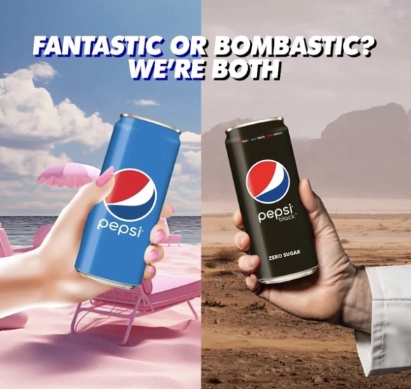 Pepsi static ad