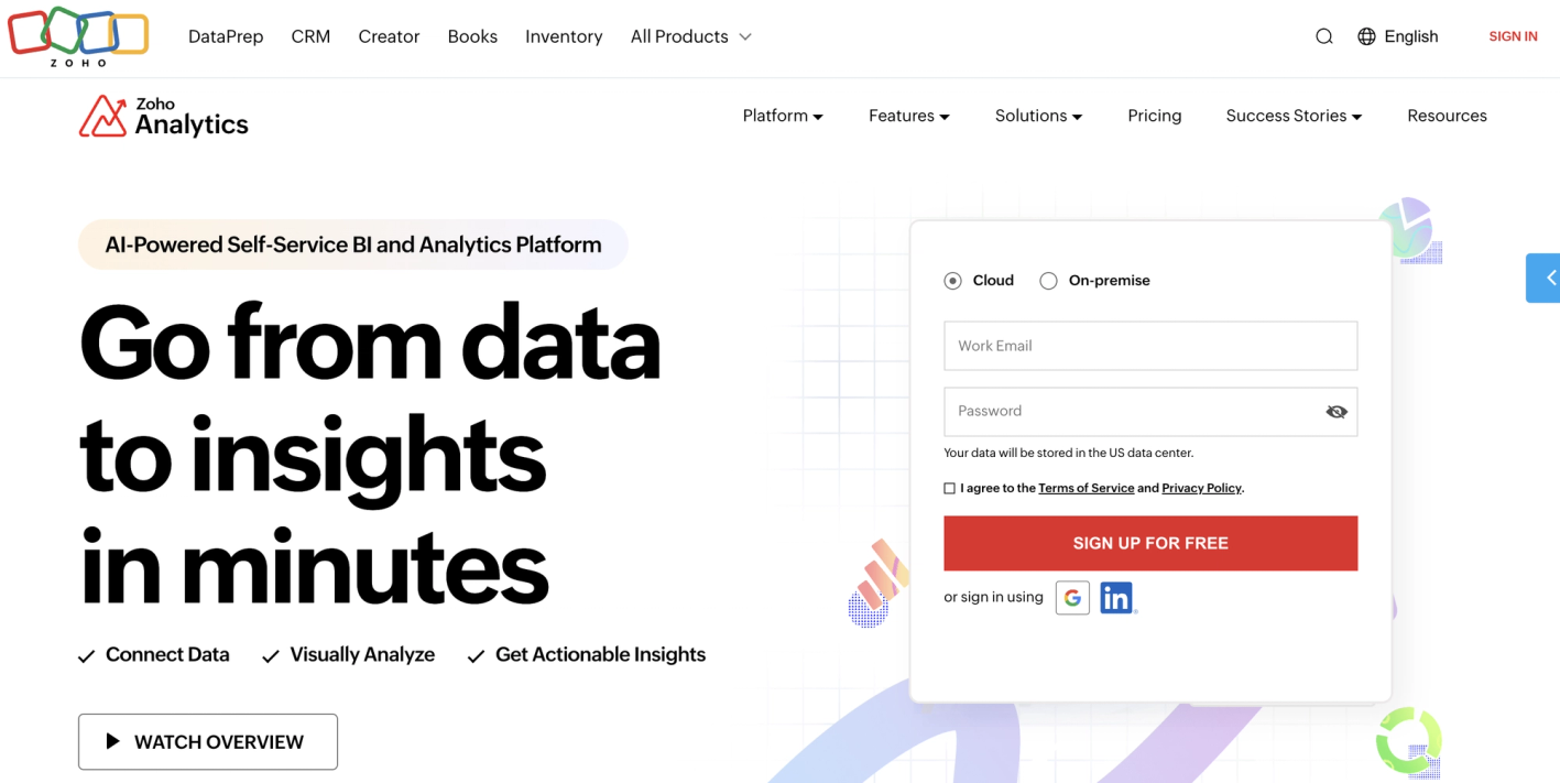 Zoho Analytics
